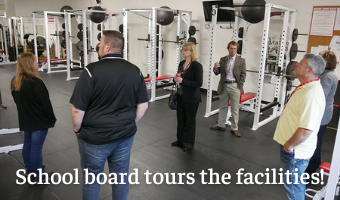  School board takes a tour of facilities